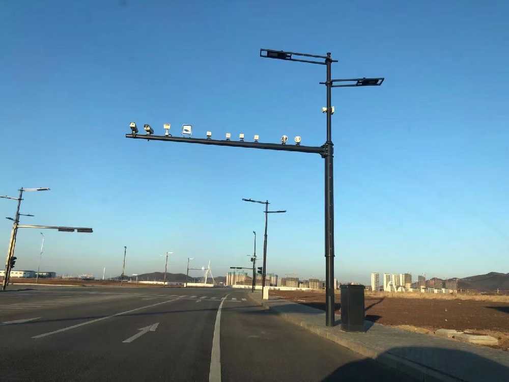 温岭市黑龙江佳木斯综合路灯杆项目